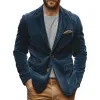 Men's Solid Color Casual Corduroy Suit Jacket 14156129X sold by Manly