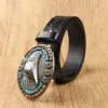Men's Classic Vintage Western Cowboy Style Belt 76313607K sold by Manly