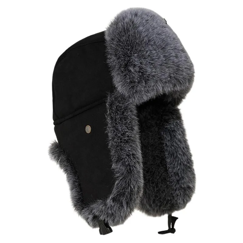 Men's Windproof and Cold-proof Plus Velvet and Thickened Ear Protection Hat 94047823U sold by Manly