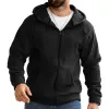 Men's Hooded Polar Fleece Zip-Up Jacket 51830535X sold by Manly