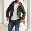 Men's Hooded Polar Fleece Zip-Up Jacket 51830535X sold by Manly
