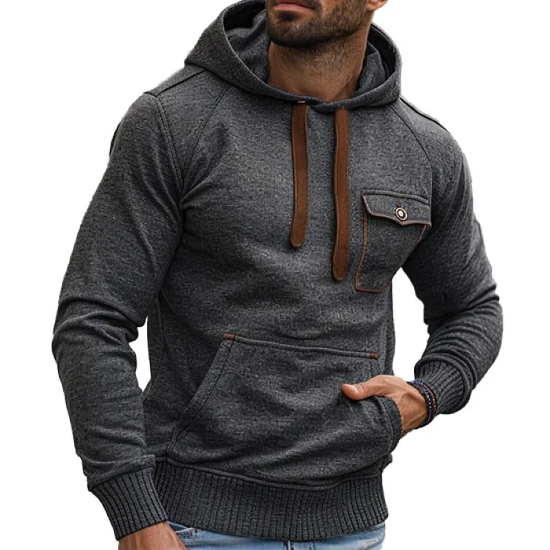 Men's Sport Blend Drawstring Hoodie 25608050X sold by Manly