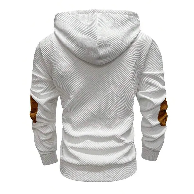 Men's Colorblock Casual Pullover Hoodie 09678613X sold by Manly product image thumbnail 2
