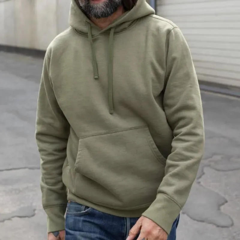 Men's Classic Casual Hooded Long Sleeve Hoodie 9115578K sold by Manly product image thumbnail 2