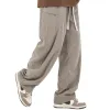 Men's Classic Corduroy Loose Straight Casual Pants 66671728F sold by Manly