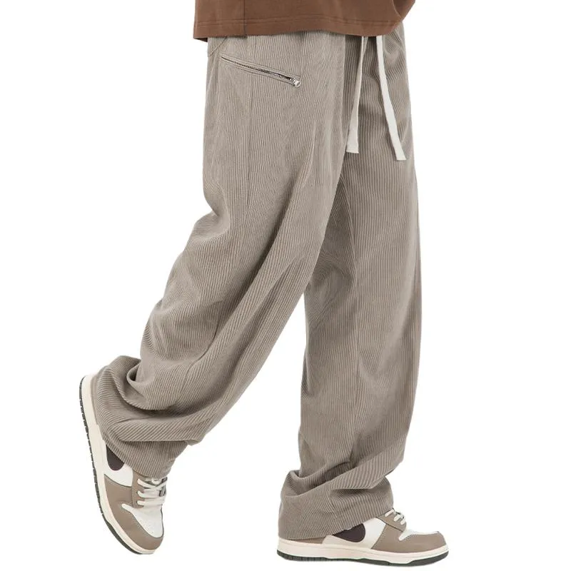 Men's Classic Corduroy Loose Straight Casual Pants 66671728F sold by Manly product image thumbnail 5