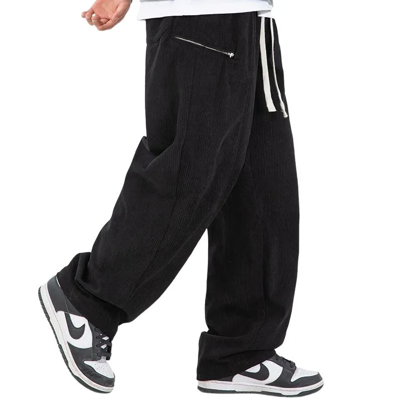 Men's Classic Corduroy Loose Straight Casual Pants 66671728F sold by Manly product image thumbnail 3