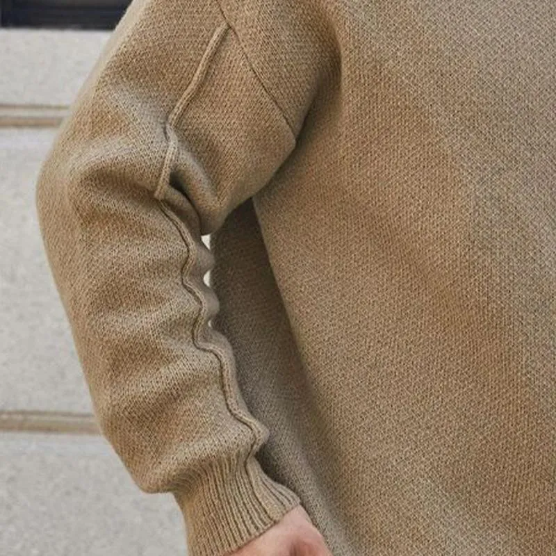 Men's Vintage Khaki Crewneck Knit Sweater 05505367U sold by Manly product image thumbnail 3