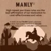 Men's Suede Snap Collar Zip-Up Jacket 12764929U sold by Manly