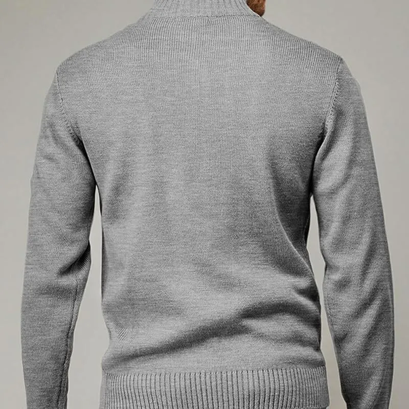 Men's Casual Knitted Half-zip Sweater 10504566X sold by Manly product image thumbnail 2