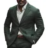 Men's Casual Versatile Lapel Two-button Blazer 37866622F sold by Manly