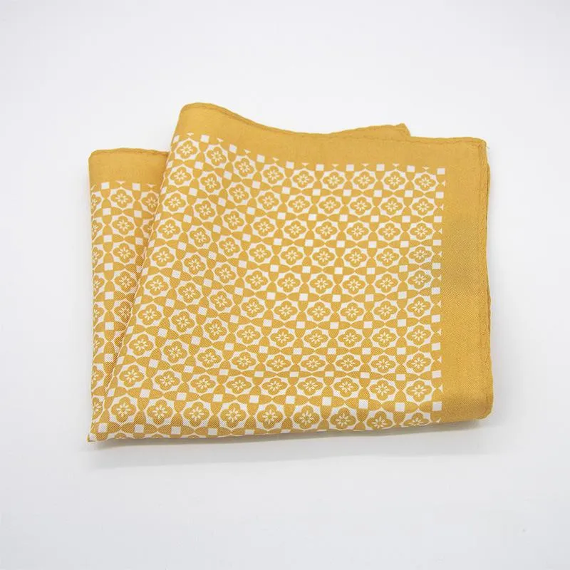 Men's Classic Vintage British Style Pattern Silk Blazer Pocket Scarf 97394784K sold by Manly product image thumbnail 3