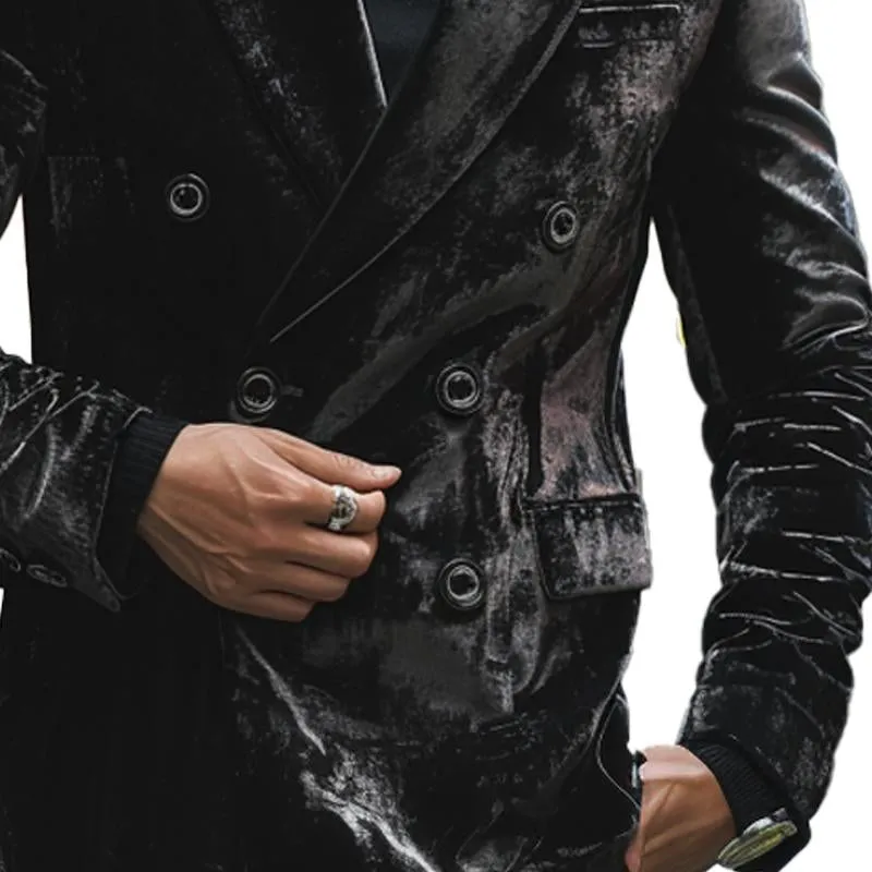 Men's Velvet Vintage Double Breasted Blazer 90230186X sold by Manly product image thumbnail 3