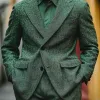 Men's Casual Lapel Two Button Blazer 70165660F sold by Manly