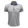 Men's Casual Lapel Short-sleeved Polo Shirt 76946144X sold by Manly