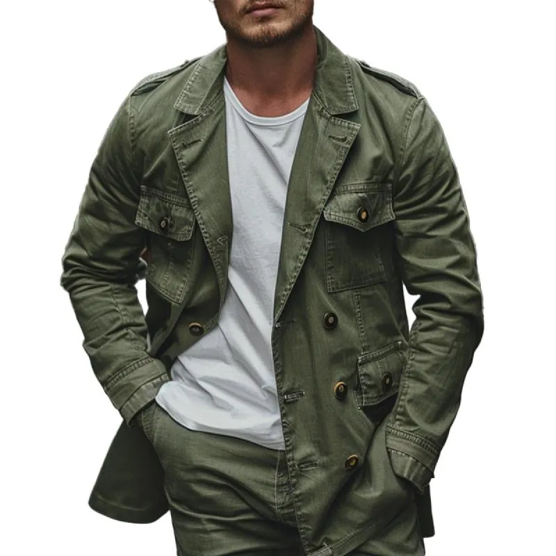 Men's Vintage Double Breasted Blazer 99460475X sold by Manly