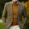 Men's Vintage Plaid Blazer 00437159U sold by Manly