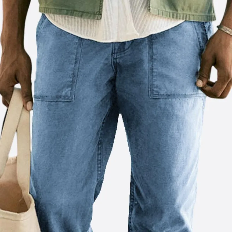 Men's Vintage Casual Straight Jeans 85213326Y sold by Manly product image thumbnail 2