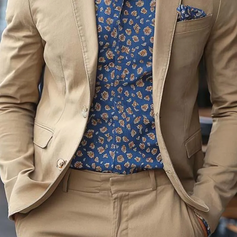 Men's Classic Casual Single Breasted Slim Fit Blazer 54266870K sold by Manly product image thumbnail 4