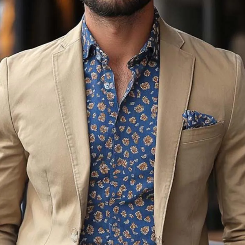 Men's Classic Casual Single Breasted Slim Fit Blazer 54266870K sold by Manly product image thumbnail 3