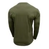Men's Solid Color Henley Collar Long Sleeve T-shirt 98124567Z sold by Manly