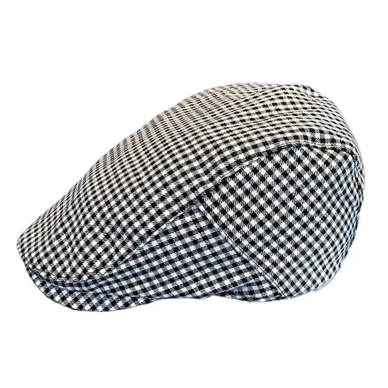 Men's Vintage British Houndstooth Beret 85940921M sold by Manly