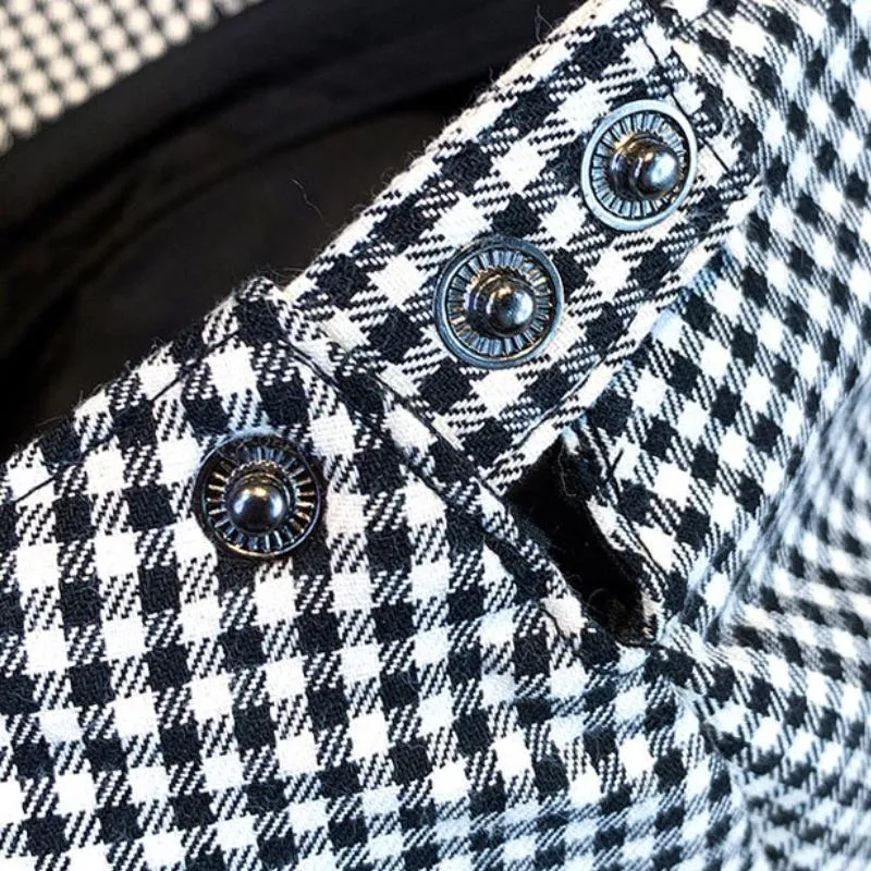 Men's Vintage British Houndstooth Beret 85940921M sold by Manly product image thumbnail 5