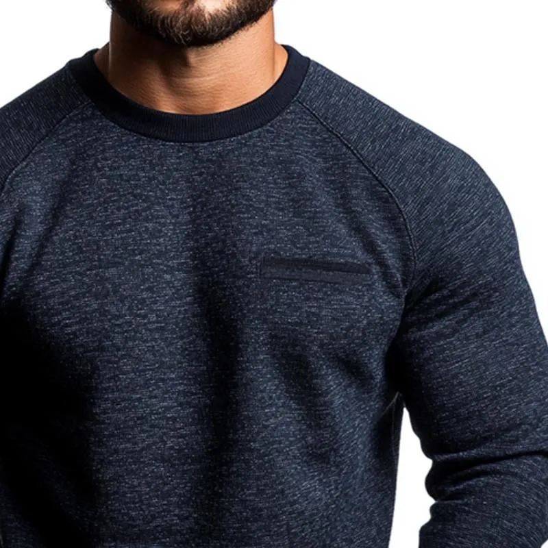 Men's Vintage Blended Crew Neck Long Sleeve Sweatshirt 07866794U sold by Manly product image thumbnail 3