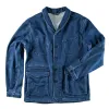 Men's Vintage Dark Blue Washed Denim Jacket 54340233U sold by Manly
