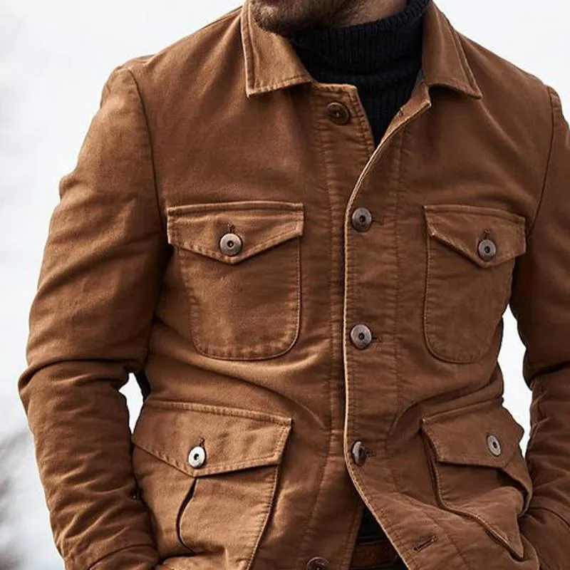 Men's Vintage Button Denim Jacket 35096938U sold by Manly product image thumbnail 3