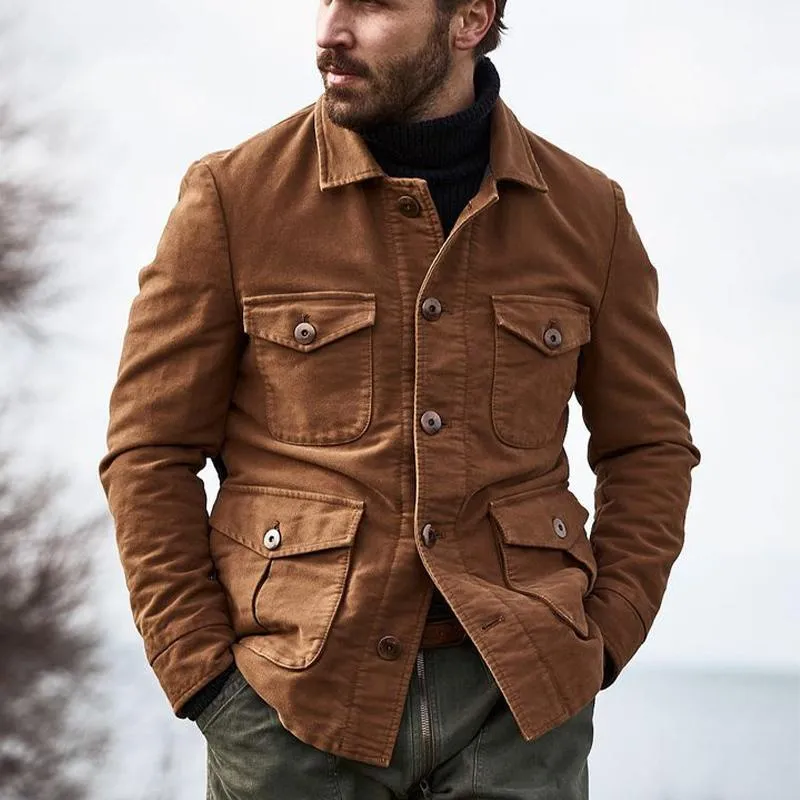 Men's Vintage Button Denim Jacket 35096938U sold by Manly product image thumbnail 2