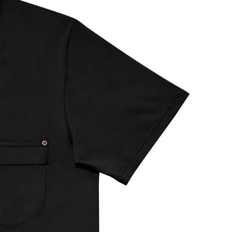 Men's Solid Color Casual Round Neck Short Sleeve T-shirt 89150456X sold by Manly product image thumbnail 5