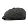 Men's Vintage Colorblock Patchwork Beret 59913433M sold by Manly