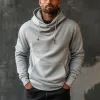 Men's Classic Casual Slim Fit Pullover Hoodie 53425541K sold by Manly