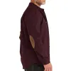 Men's Vintage Burgundy Long Sleeve Lapel Shirt 88412001F sold by Manly