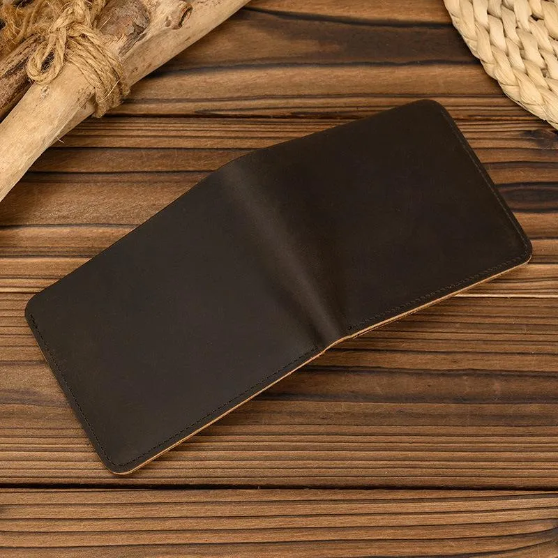 Men's Top Layer Cowhide Simple Short Wallet 16911881U sold by Manly product image thumbnail 4