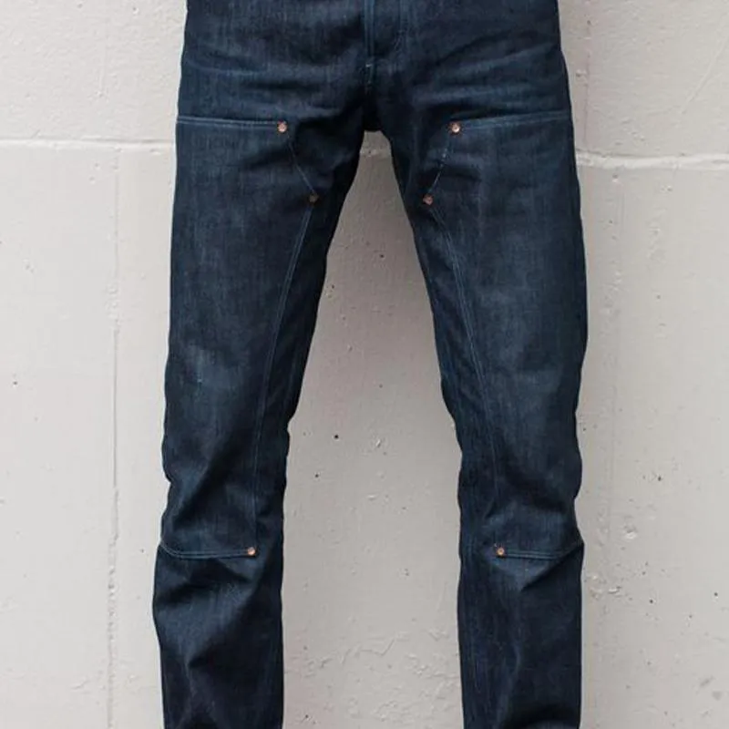 Men's Vintage Dark Blue Jeans 08665639U sold by Manly product image thumbnail 3