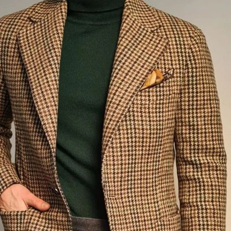 Men's Vintage Check Blazer 73237753U sold by Manly product image thumbnail 3