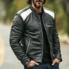 Men's Vintage Leather Zip Jacket 03307165U sold by Manly