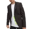 Men's Casual Trendy Single Breasted Blazer 43430274F sold by Manly