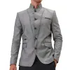 Men's Casual Trendy Single Breasted Blazer 43430274F sold by Manly