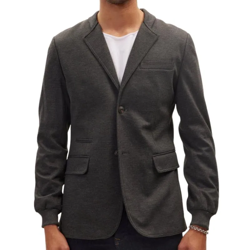 Men's Casual Thin Lapel Two-button Blazer 99178614F sold by Manly product image thumbnail 2