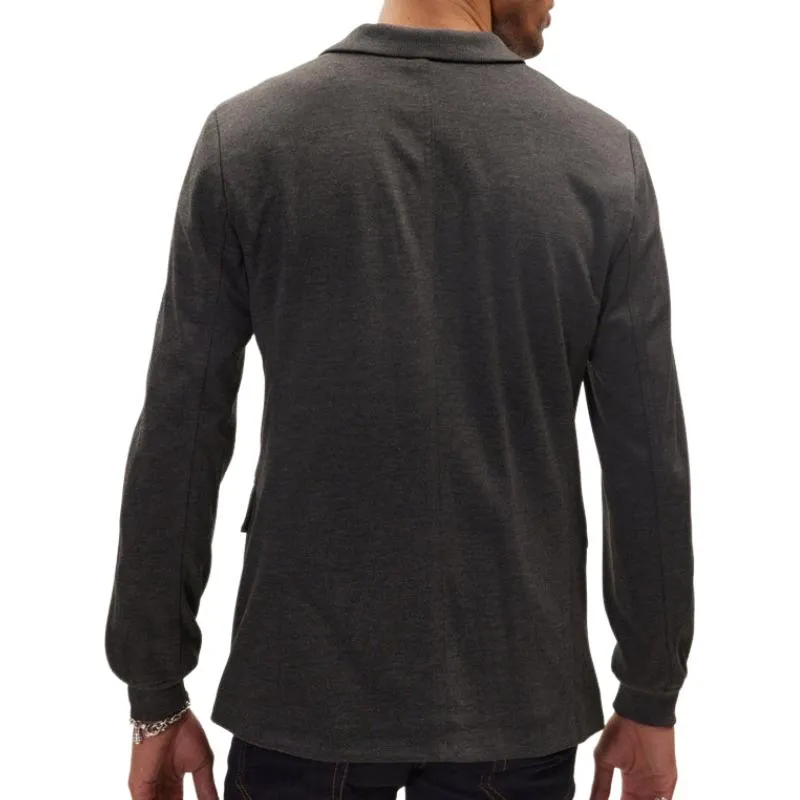 Men's Casual Thin Lapel Two-button Blazer 99178614F sold by Manly product image thumbnail 5