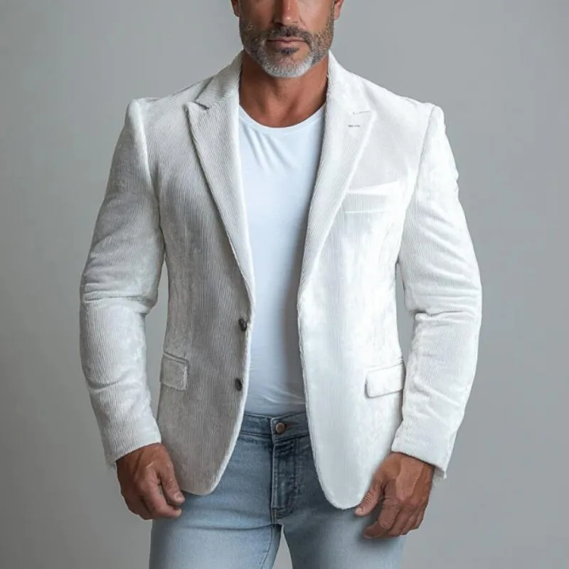 Men's Fashion Corduroy Single Breasted Blazer 38364252Y sold by Manly product image thumbnail 3