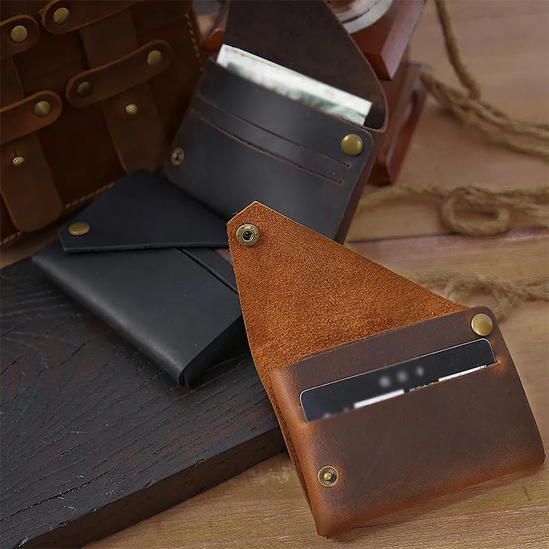 Men's Vintage Distressed Leather Wallet 36952509U sold by Manly product image thumbnail 2