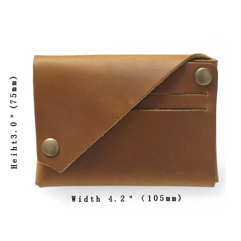Men's Vintage Distressed Leather Wallet 36952509U sold by Manly product image thumbnail 3