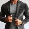 Men's Fashion Corduroy Single Button Blazer 32987328Y sold by Manly