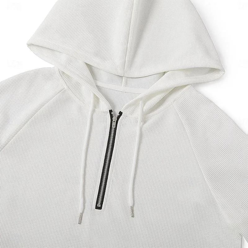 Men's Casual Half Zip Hoodie 98045821X sold by Manly product image thumbnail 5
