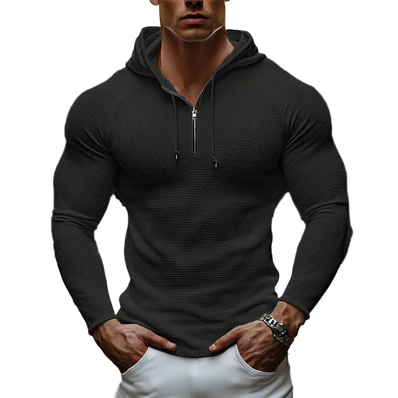 Men's Casual Half Zip Hoodie 98045821X sold by Manly product image thumbnail 3