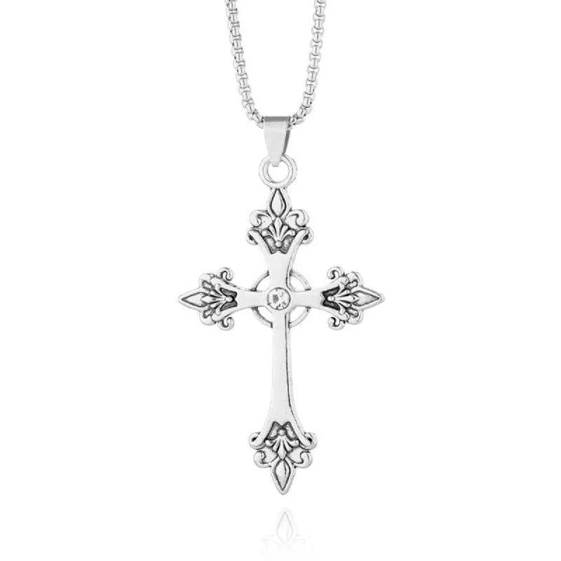 Vintage Casual Diamond Cross Necklace 81851580TO sold by Manly